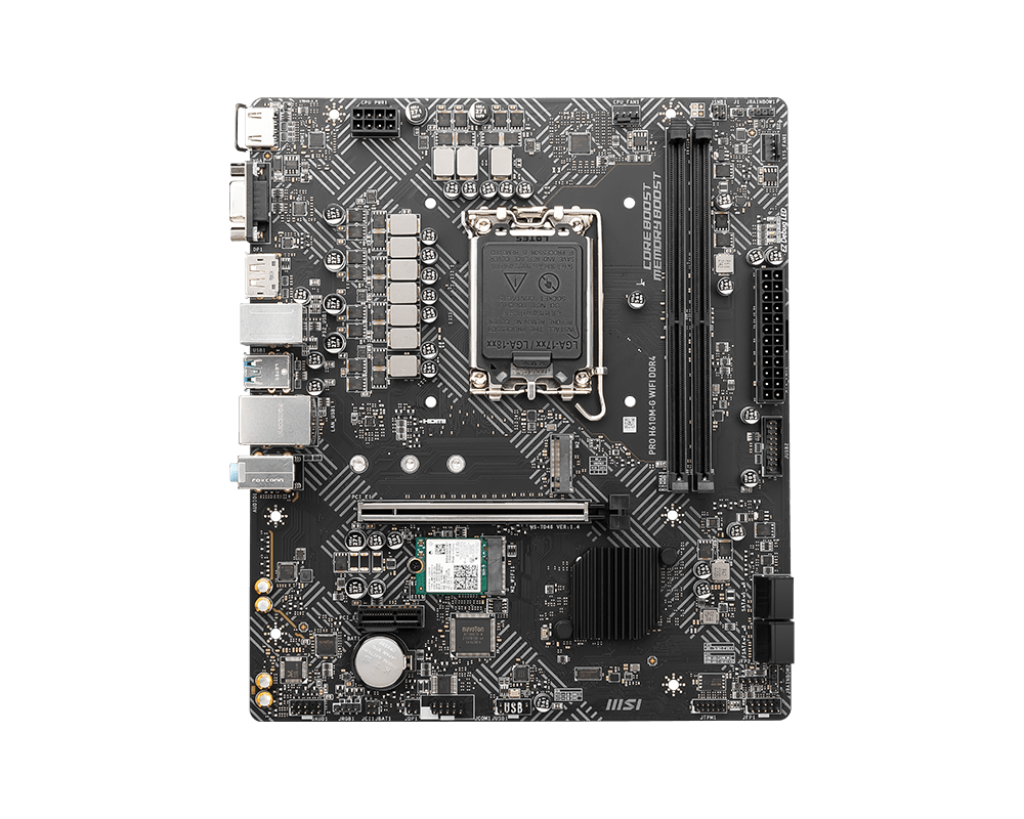 MSI Motherboard pro H610m-G WIFI DDR4