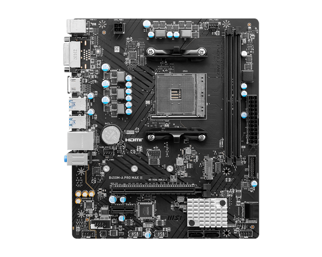 MSI Motherboard B450M A Pro max 2
