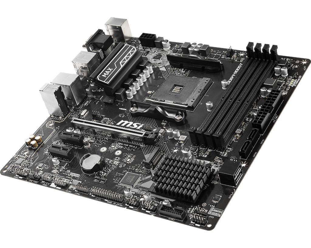 Msi B450m Pro-vdh Max Amd Am4 Gaming Motherboard