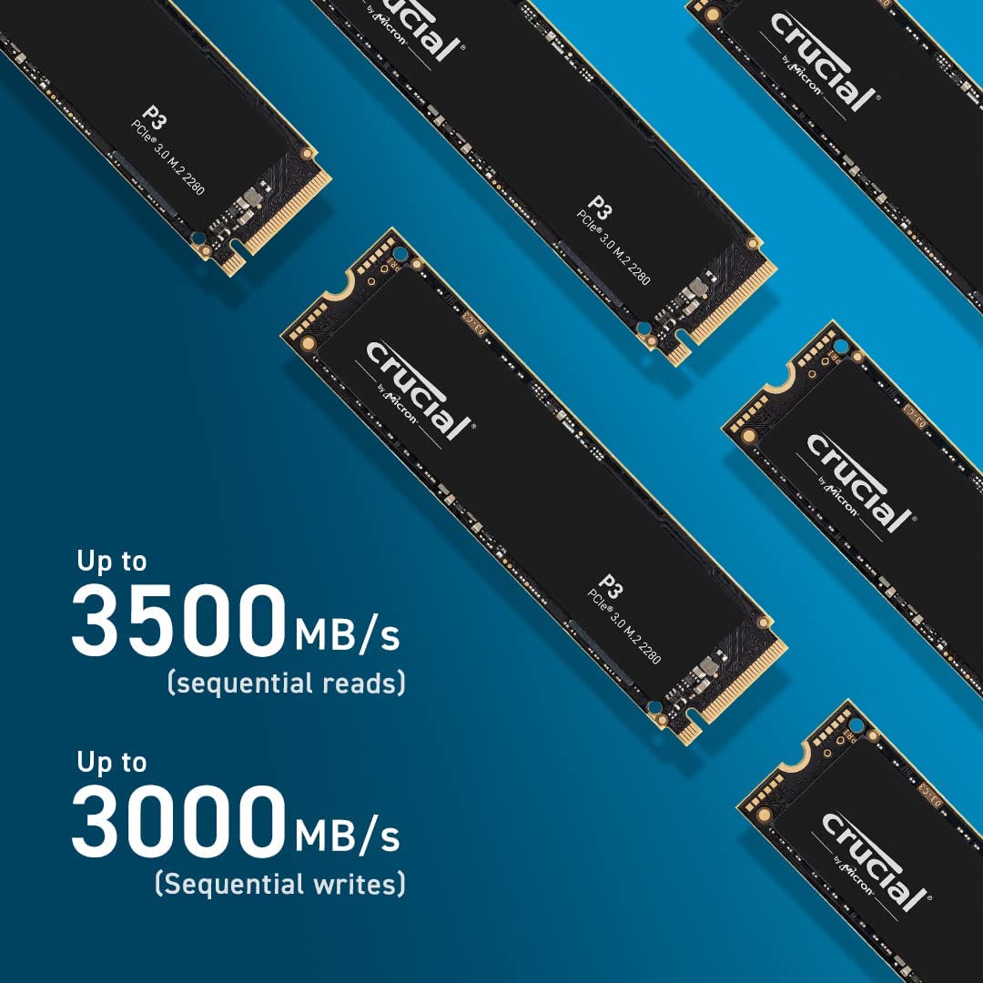 Crucial M.2 NVME SSD 500GB P3