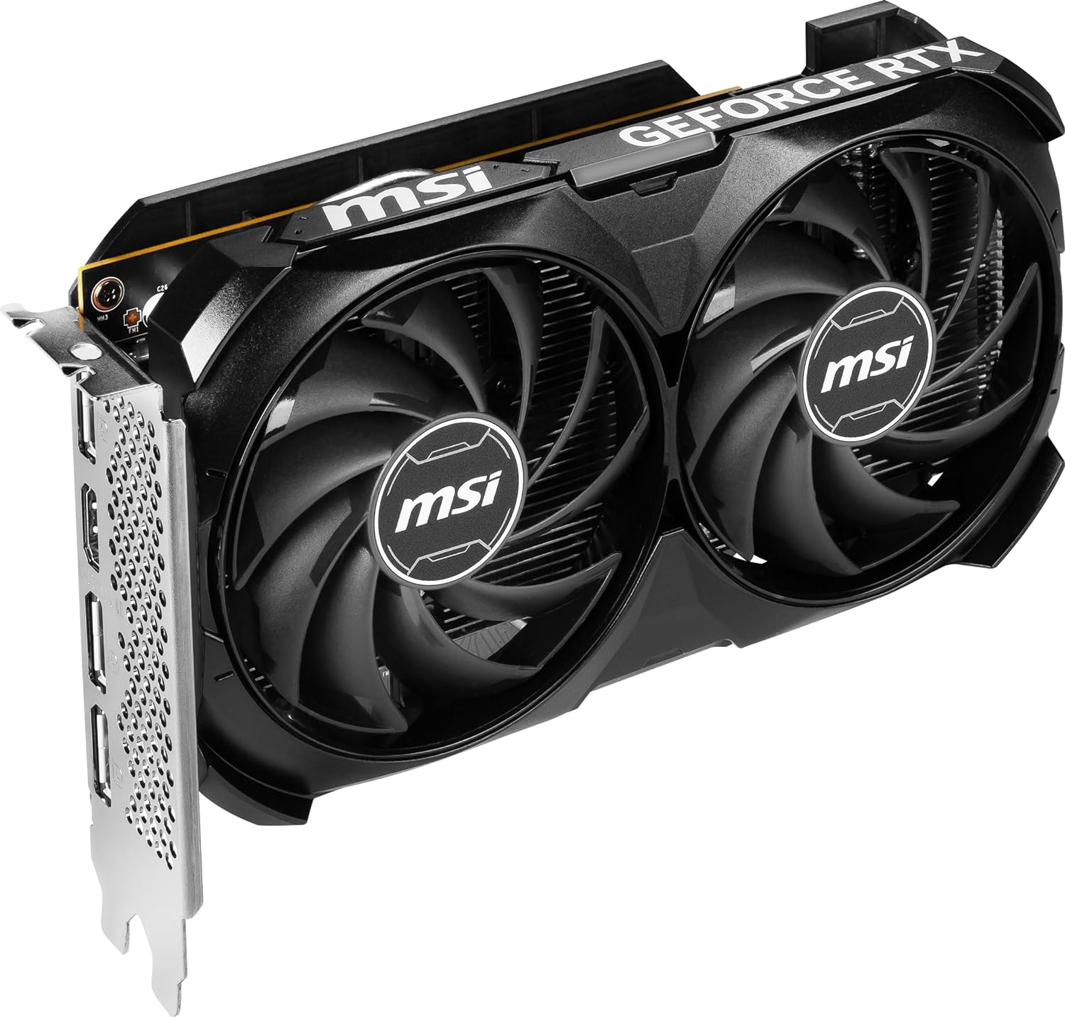 MSI Graphic Card RTX 4060 Ventus 2X Black OC 8GB GDRR6