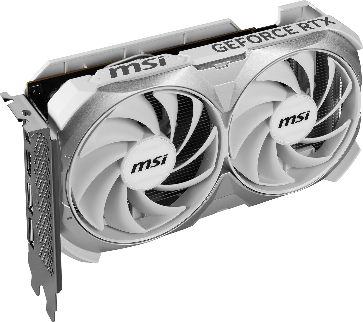 MSI Graphic Card RTX 4060 Ventus 2X White OC 8GB GDRR6