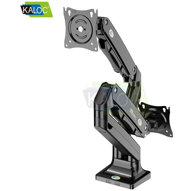 Kaloc LED Stand DS110-2 Dual Monitor Desk Mount