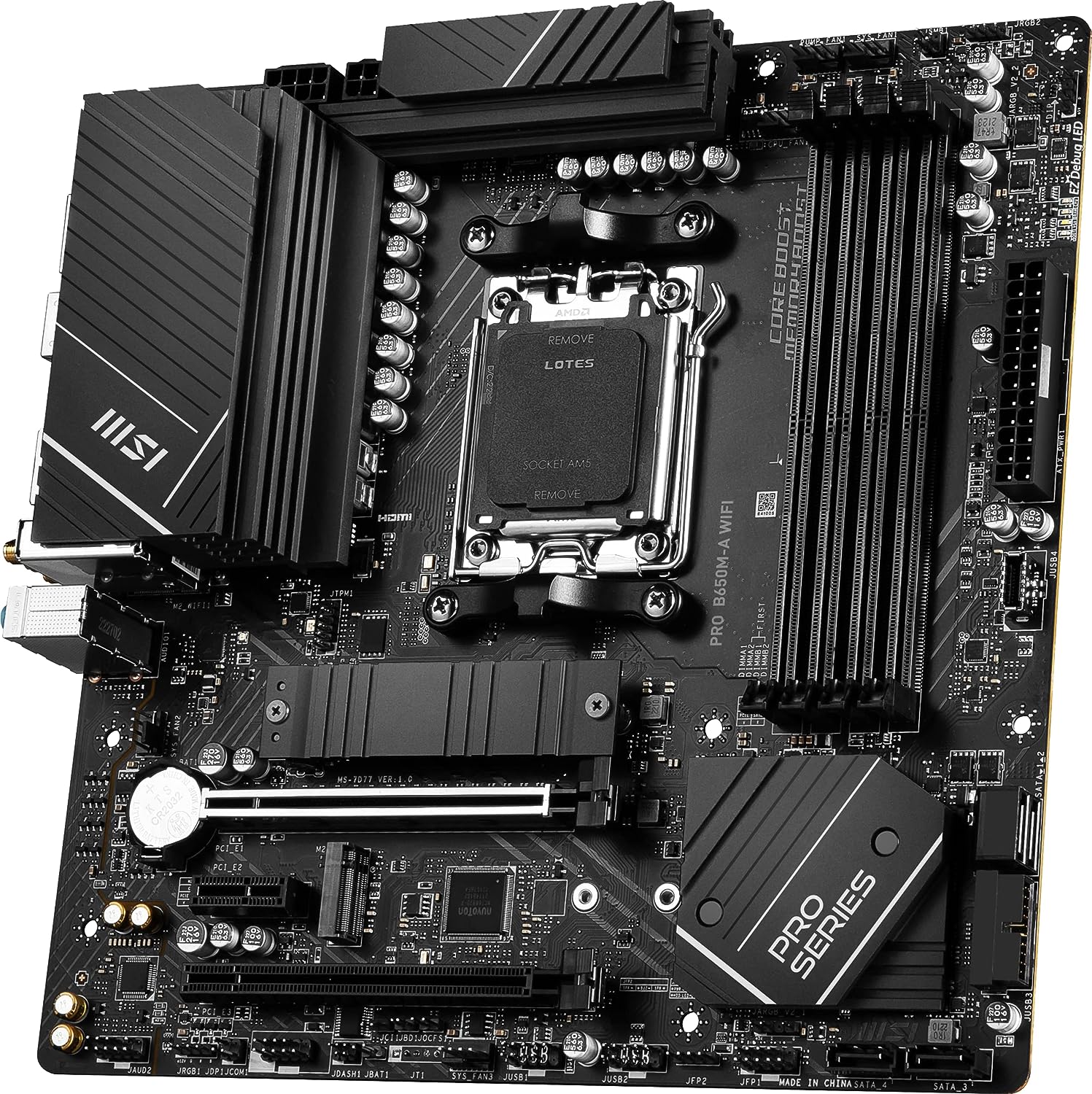 MSI Motherboard Pro B650M-A WIFI DDR5