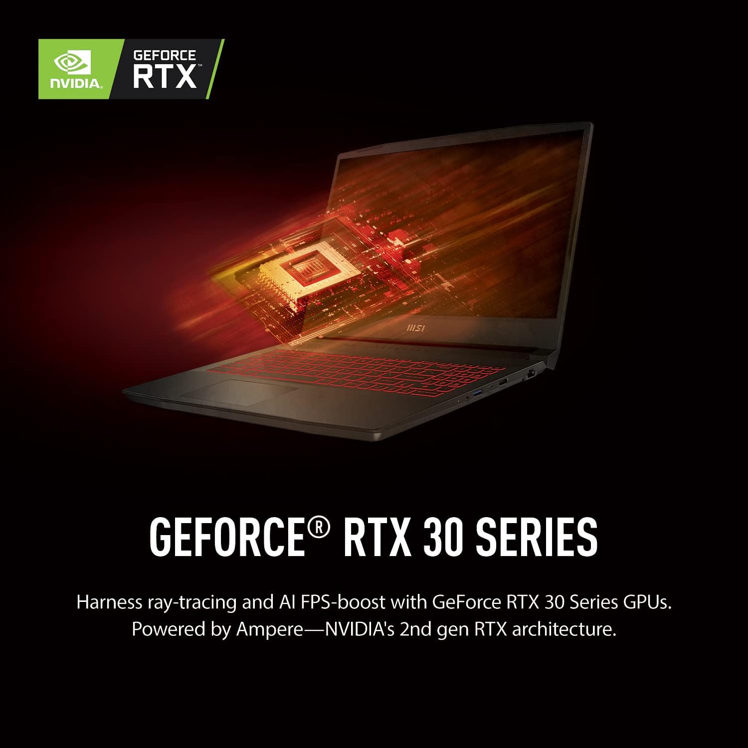 MSI Laptop Katana GF66 12UD Intel core i7-12700H RTX 3050Ti 4GB 16GB RAM 512GB NVMe 15.6