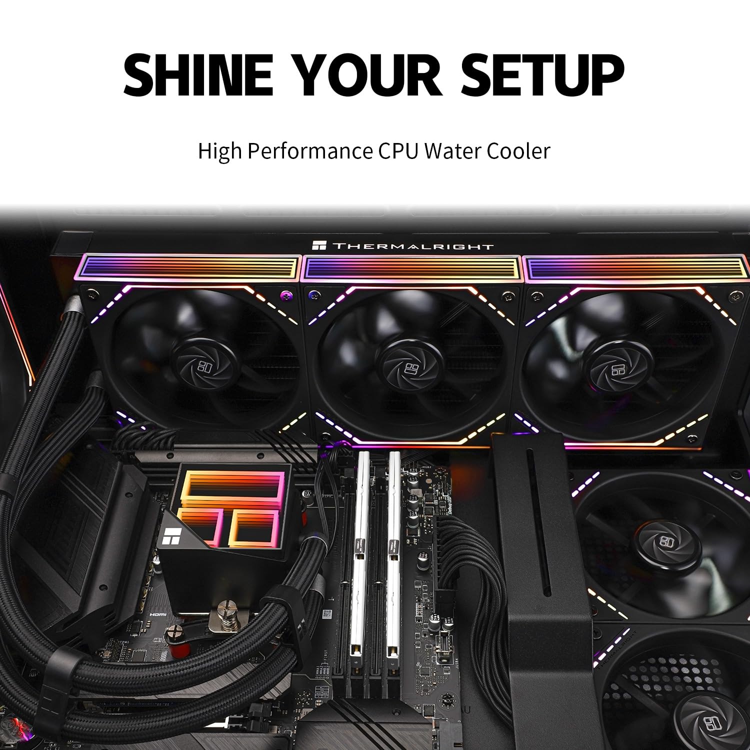 Thermalright Liquid Cooler Frozen Infinity 360 ARGB Black