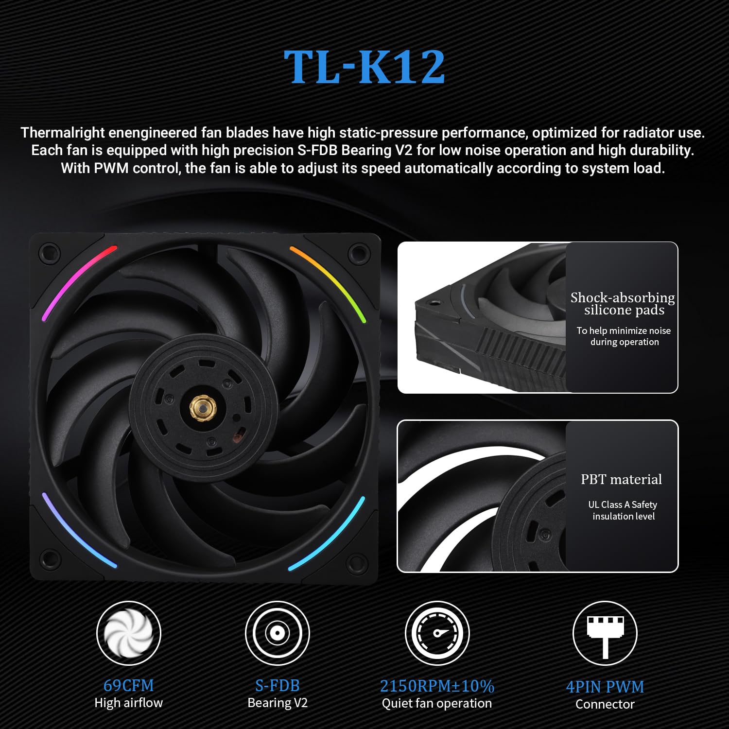 Thermalright Liquid Cooler Frozen Vision 360 ARGB Black