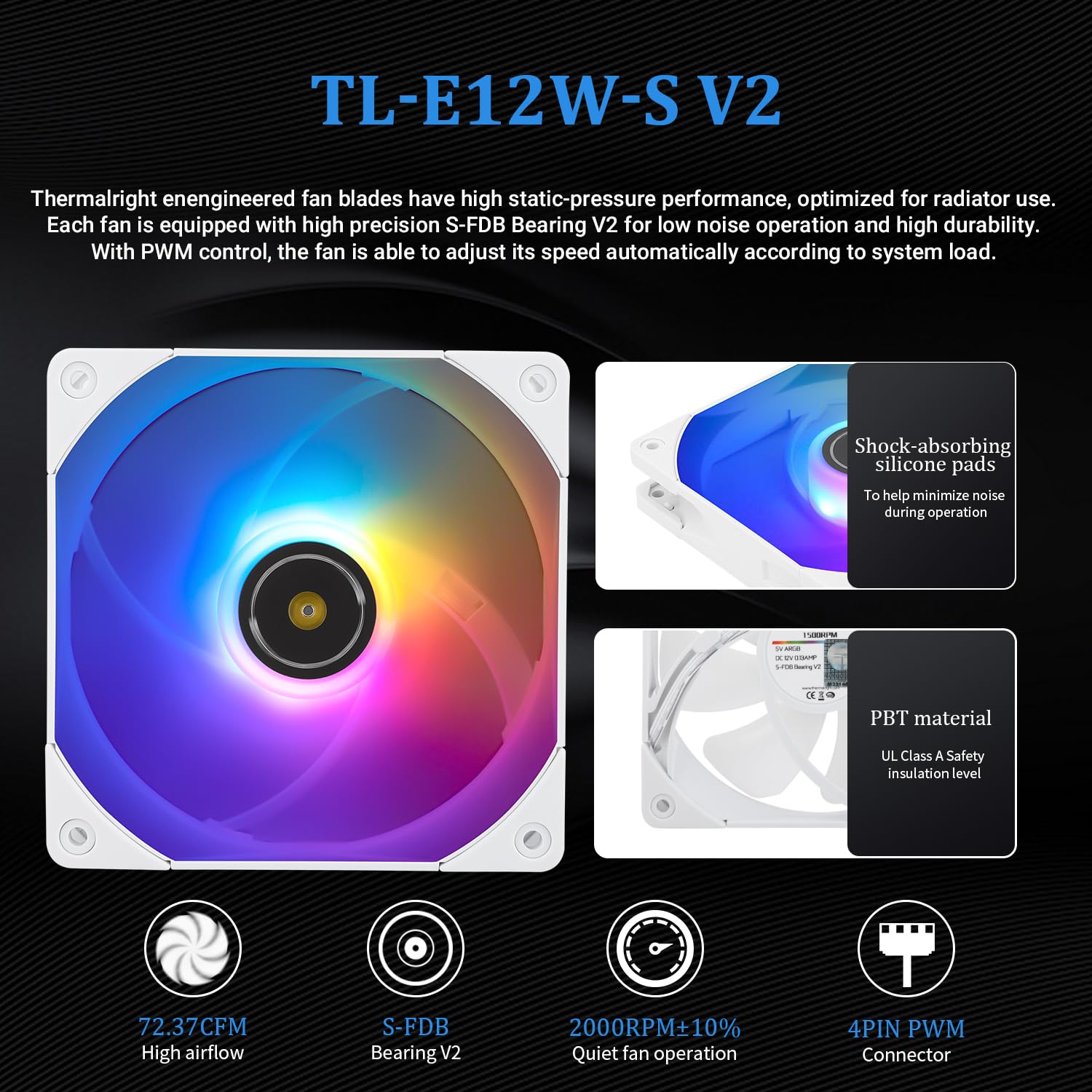 Thermalright Liquid Cooler Core Vision 360 LCD ARGB White