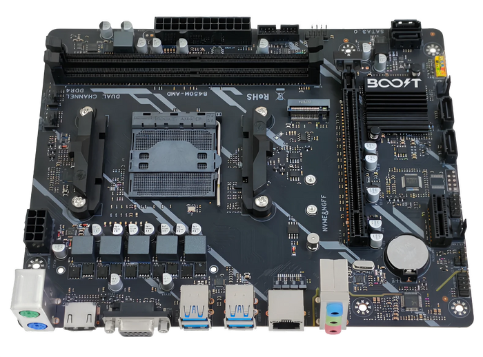 Boost Motherboard Core B450m DDR4