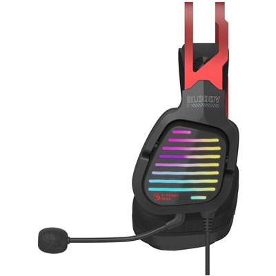 Bloody Headset G560 Wired Virtual 7.1 Surround Sound Gaming Headset Sports Red Backlight