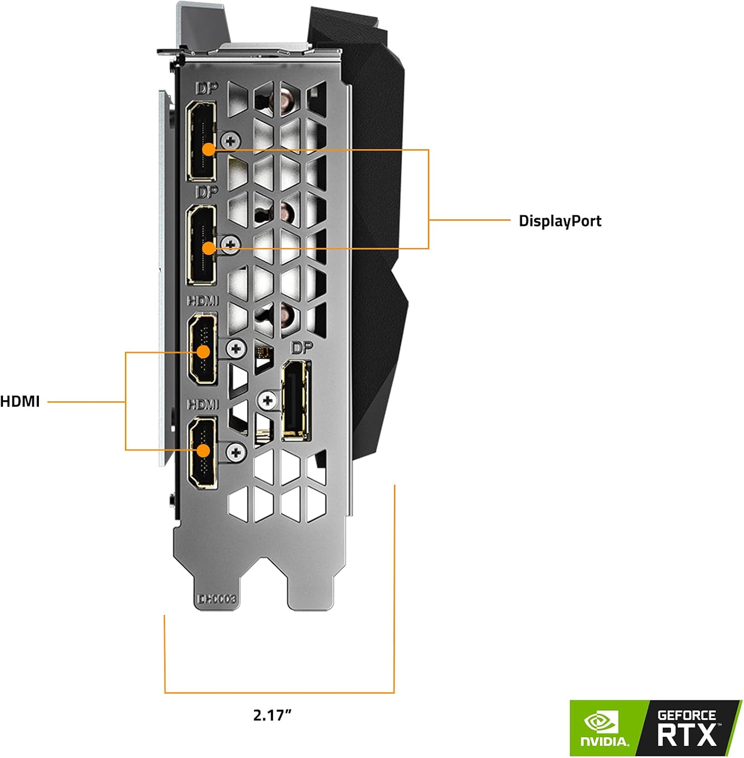 Gigabyte Graphic Card RTX 3080 Gaming OC 10G used Without Box