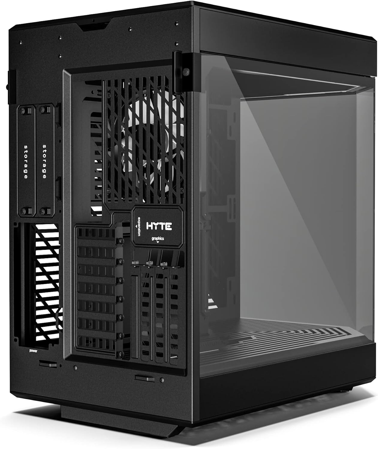 HYTE Casing Y60 Modern Aesthetic Dual Chamber Panoramic ATX Mid-Tower