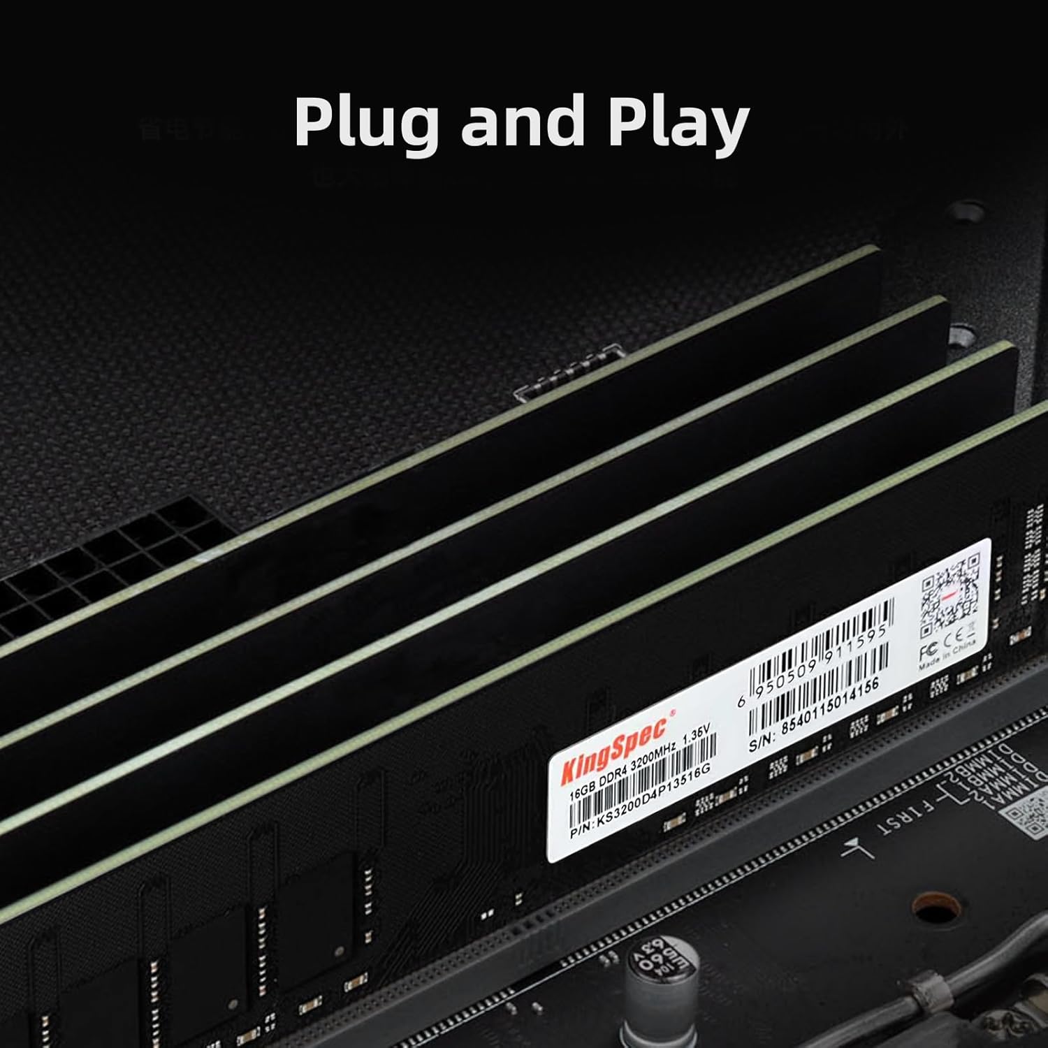 KingSpec RAM Desktop 16GB 3200Mhz ddr4