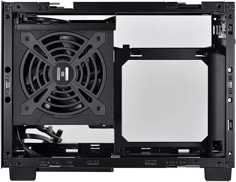 Lian Li Casing Q58 Mini-ITX Case with PCIe 4.0 Riser Card – Black