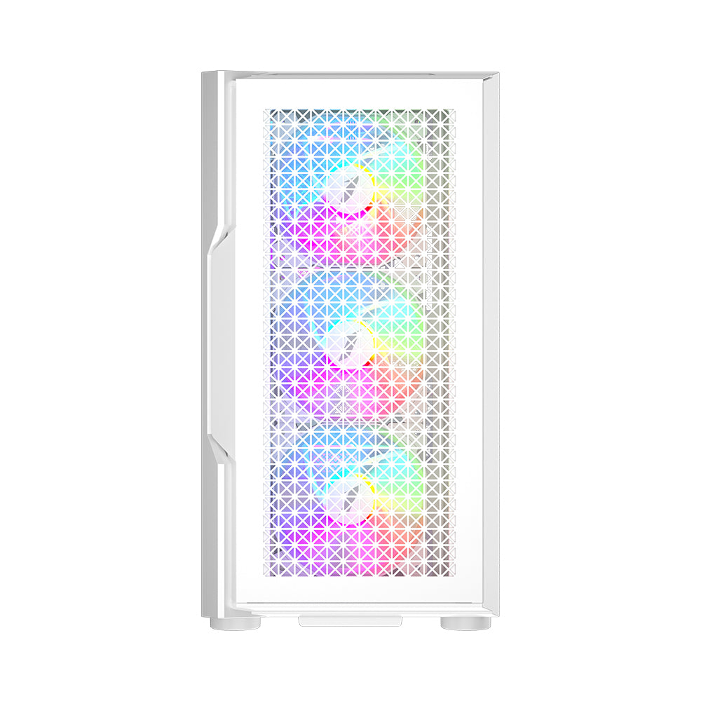 1st player Casing T7 ARGB Mid-Tower ATX White 4 Pre installed Fan