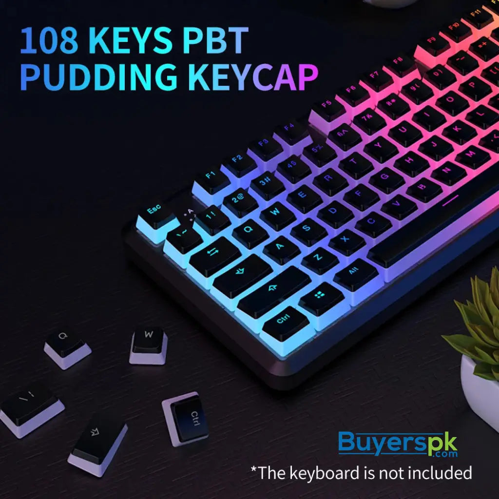 Ajazz Keycaps Pudding Pbt White Price in Pakistan Lahore