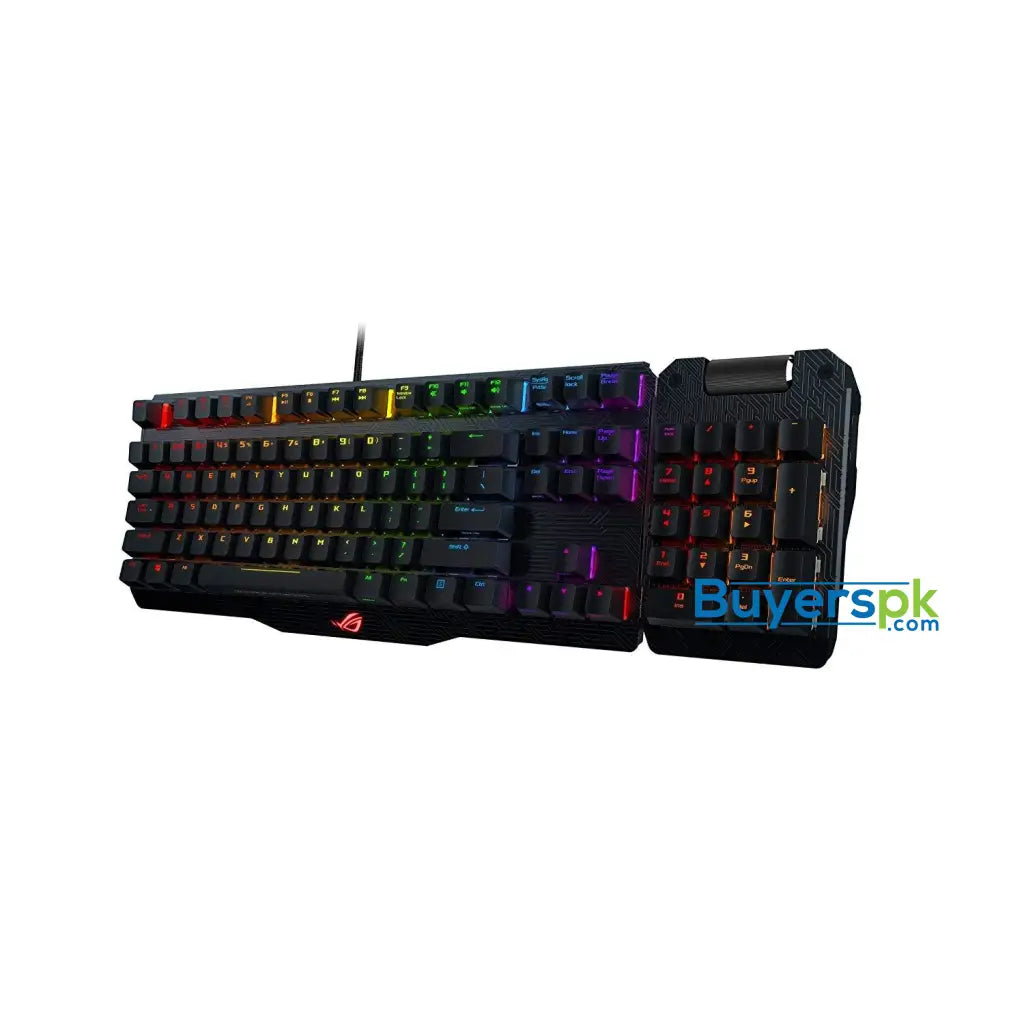 Asus Rog Claymore Aura Sync Mechanical Gaming Keyboard Cherry MX Red Switches - Keyboard