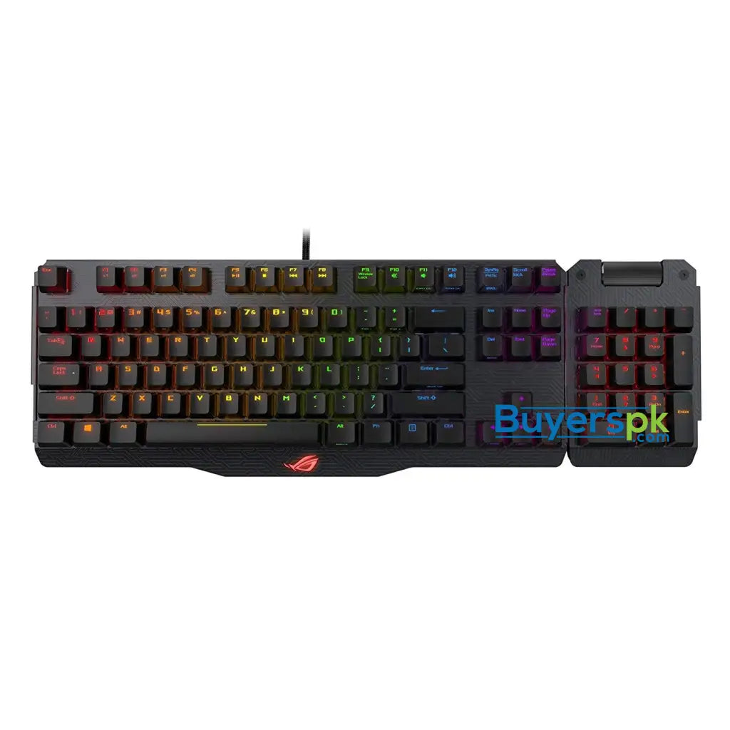 Asus Rog Claymore Aura Sync Mechanical Gaming Keyboard Cherry MX Red Switches - Keyboard