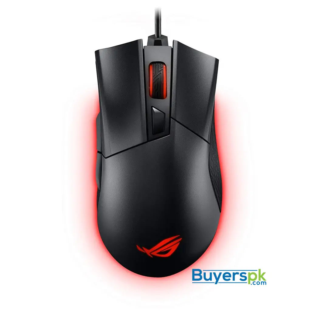 ASUS ROG Gladius II Aura Sync USB Wired Optical Ergonomic Gaming Mouse with DPI Target Button (12000 DPI) - ROG Gladius II - Mouse