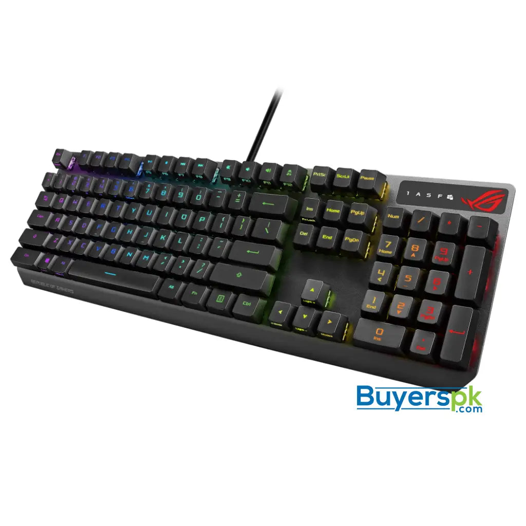 Asus Xa05 Rog Strix Scope Rx Optical Rgb Gaming Keyboard - Price in Pakistan