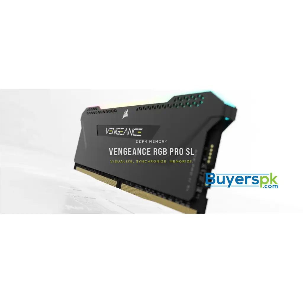 Corsair Vengeance Rgb Pro Sl 16gb (2x8gb) Ddr4 Dram 3200mhz Black - RAM Price in Pakistan
