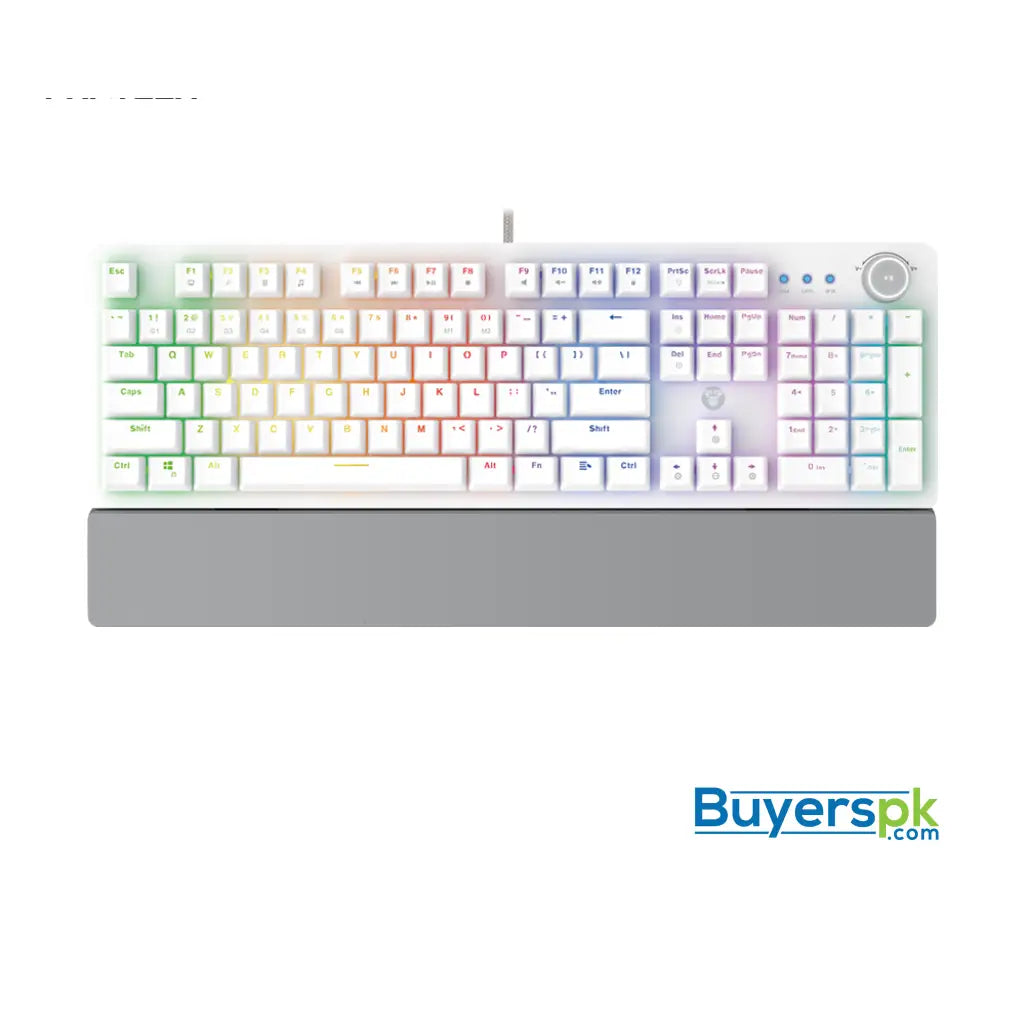 Fantech Maxpower Mk853 Rgb Mechanical Keyboard White - Price in Pakistan