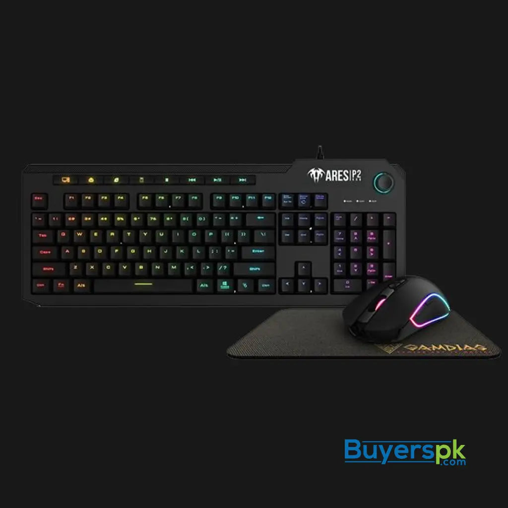 Gamdias Ares P2 Rgb 3-in-1 Gaming Combo - Keyboard Price in Pakistan