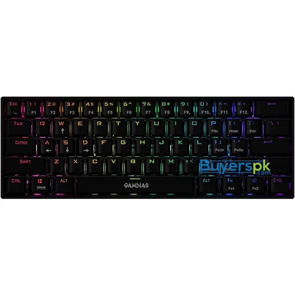 Gamdias Hermes E3 Rgb Mechanical Gaming Keyboard Black - Price in Pakistan