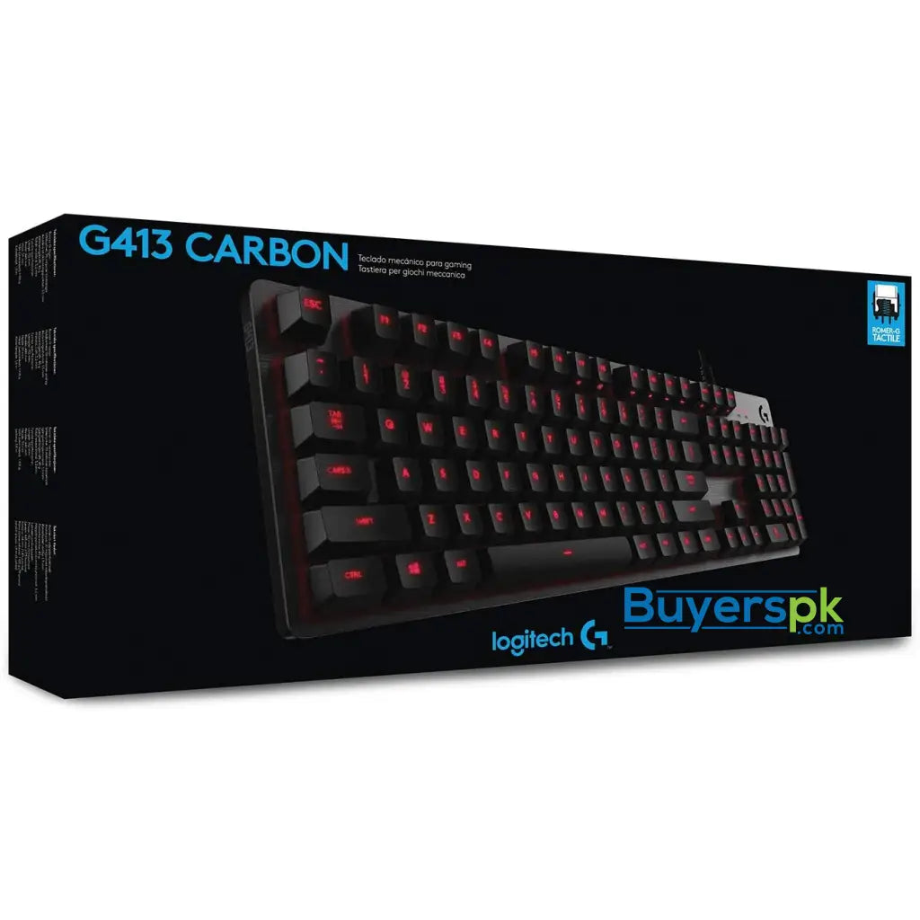 Logitech G413 Carbon Mechanical Backlit Gaming Keyboard - Price in Pakistan
