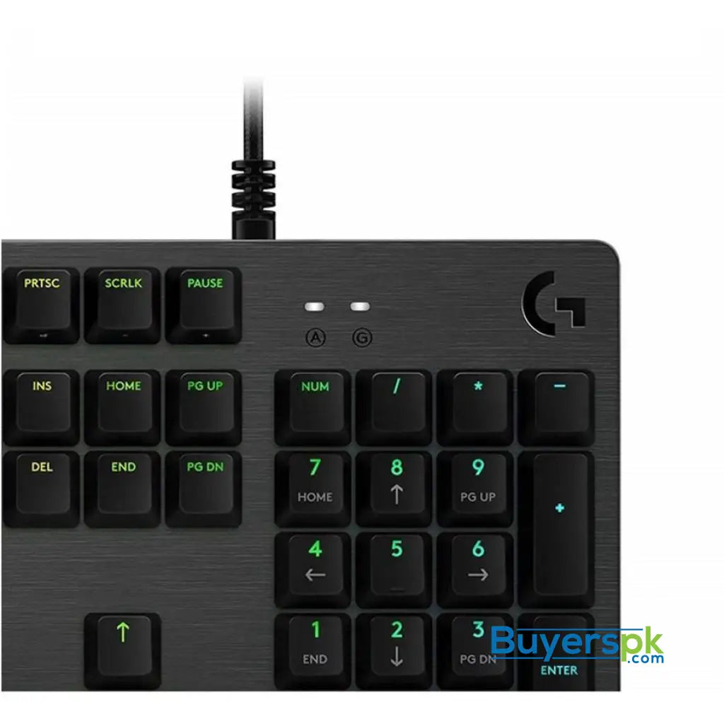 Logitech G512 Lightsync Rgb Mechanical Gaming Keyboard Carbon English Layout Gx Brown Tactile - Price in Pakistan