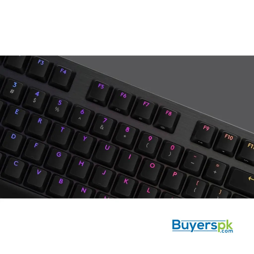 Logitech G512 Lightsync Rgb Mechanical Gaming Keyboard Carbon English Layout Gx Brown Tactile - Price in Pakistan