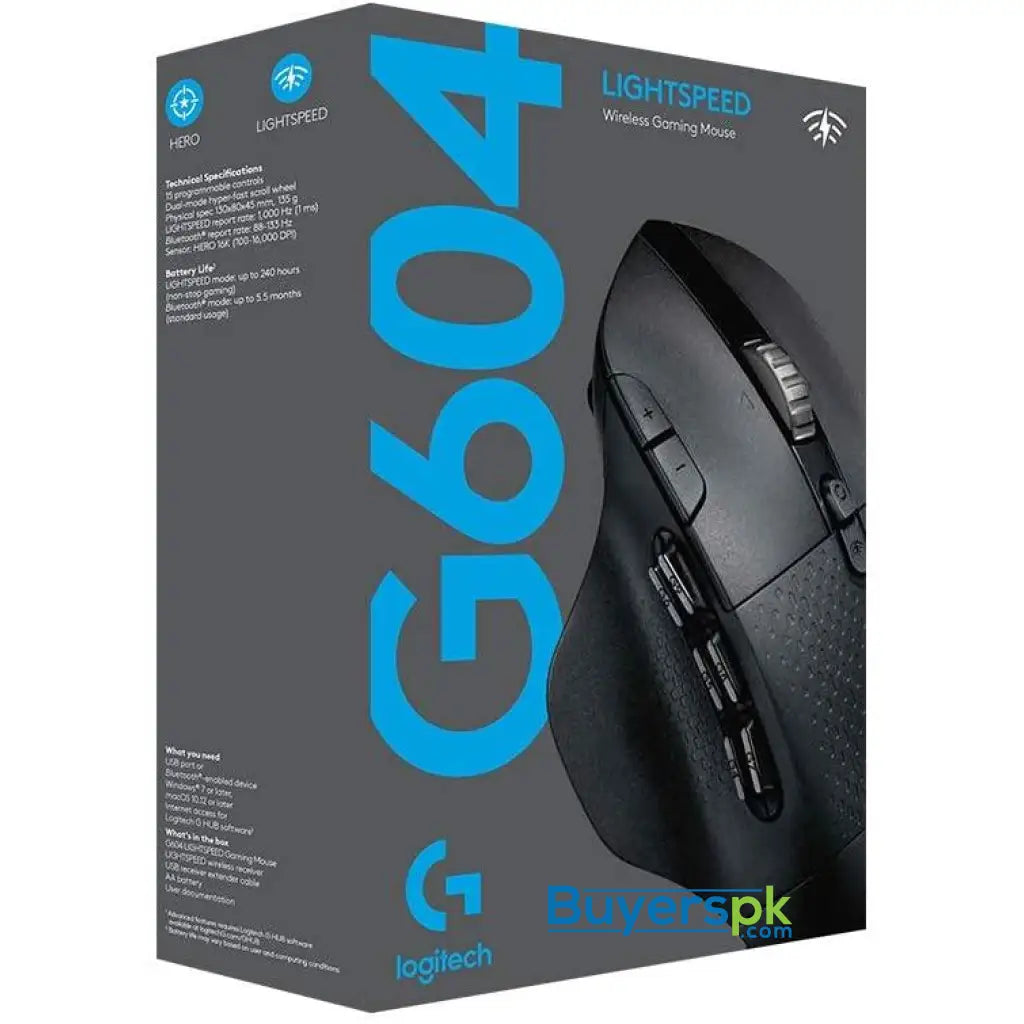 Logitech G604 Lightspeed Wireless Gaming Mouse - Price in Pakistan