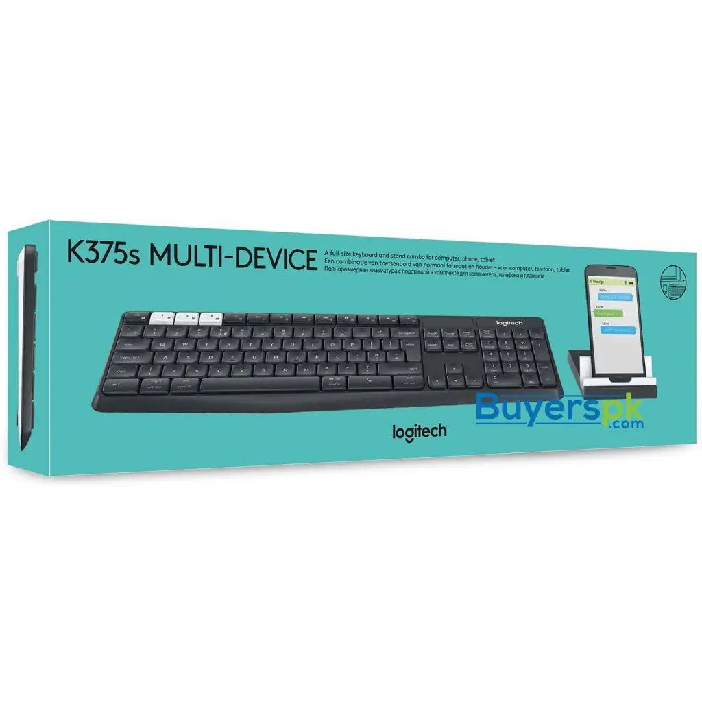 Logitech K375s Multi-device Wireless Stand & Keyboard Combo - Price in Pakistan