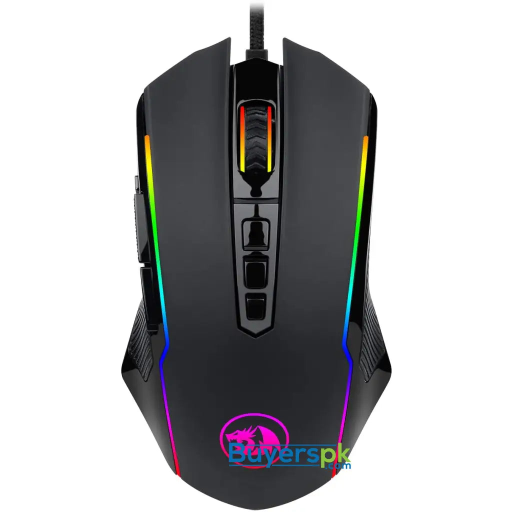 Redragon M910 Ranger Chroma Gaming Mouse with 16.8 Million Rgb Color Backlit Comfortable Grip 9 - Price in Pakistan