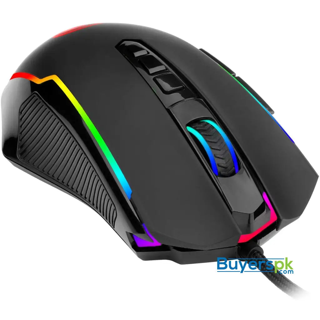Redragon M910 Ranger Chroma Gaming Mouse with 16.8 Million Rgb Color Backlit Comfortable Grip 9 - Price in Pakistan