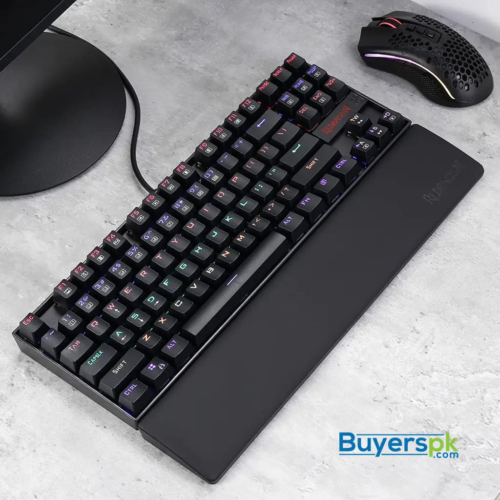 Redragon P036 Meteor M Computer Keyboard Wrist Rest Pad - Mouse Price in Pakistan
