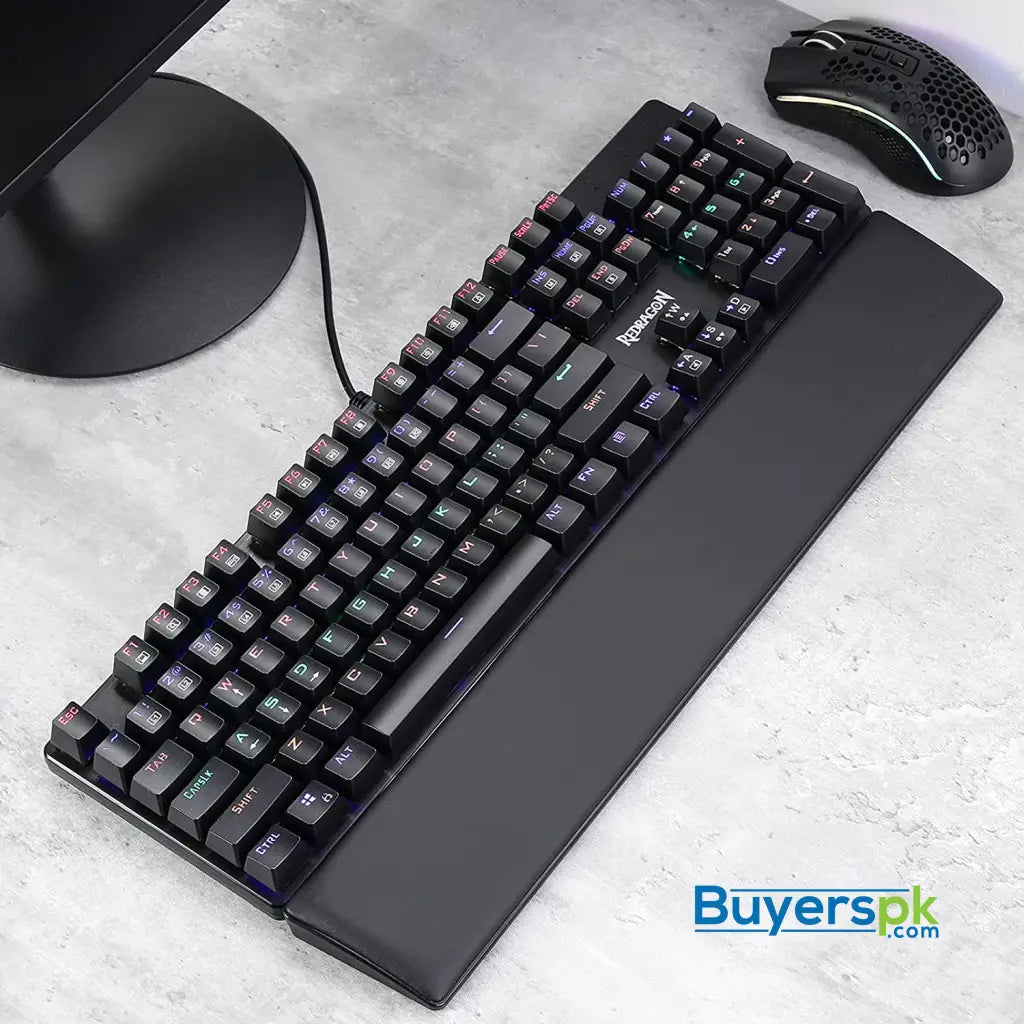 Redragon P037 Meteor L Computer Keyboard Wrist Rest Pad - Mouse Price in Pakistan