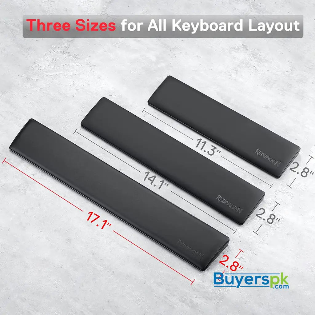 Redragon P037 Meteor L Computer Keyboard Wrist Rest Pad - Mouse Price in Pakistan