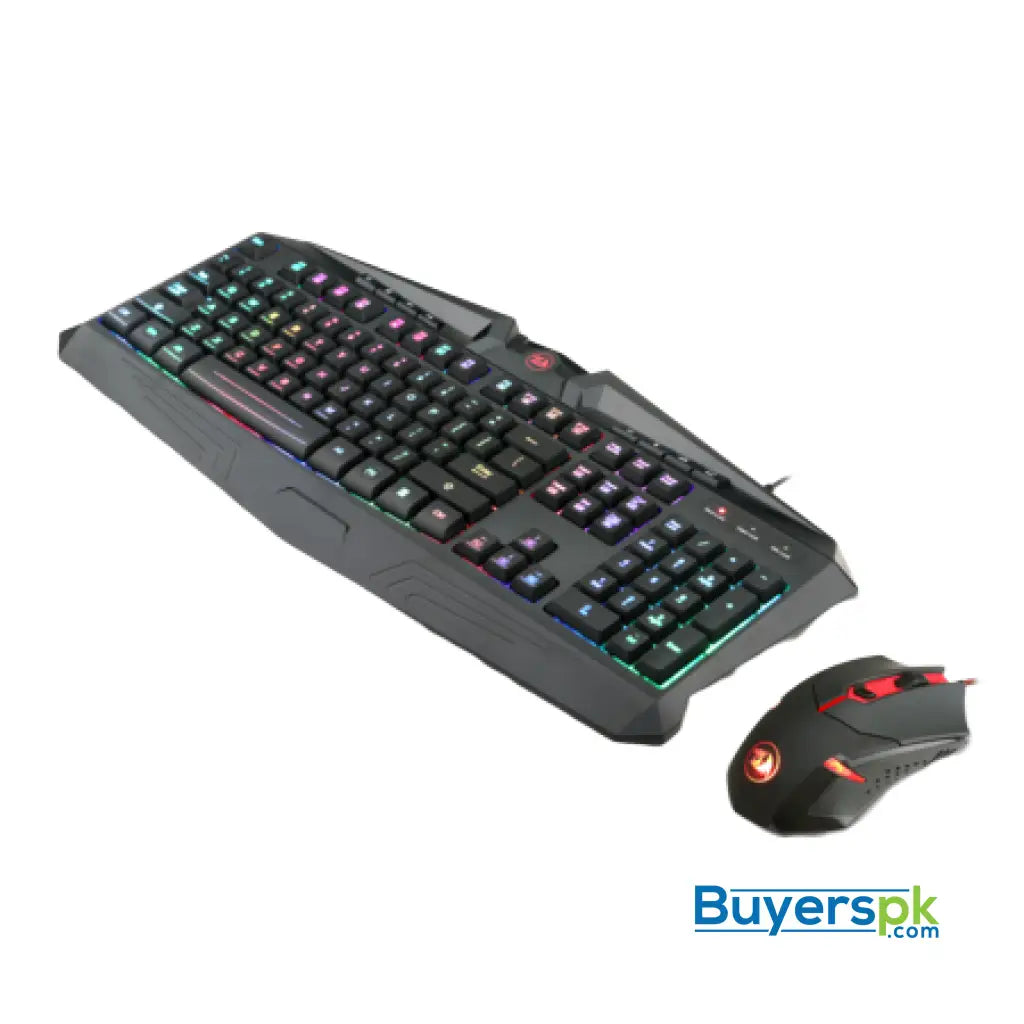 Redragon S101-3 Combo Pack 2 in 1 (gaming Keyboard K503 Harpe + Gaming Mouse M601 Centrophorus) - Price Pakistan