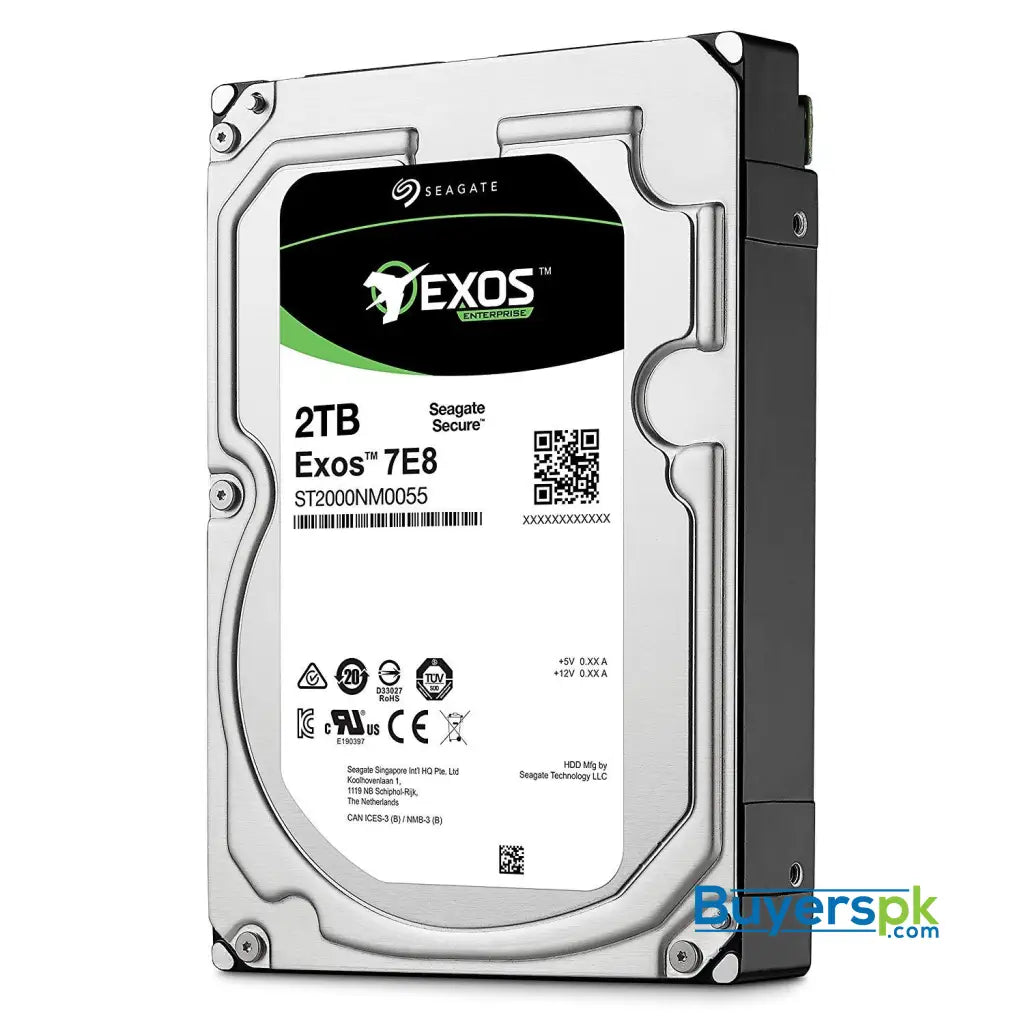 Seagate Enterprise 2TB HDD ST2000NM0055 2TB SATA III 6Gb/s 7200RPM 128MB 3.5 3 Yrs Warranty - Hard Drive