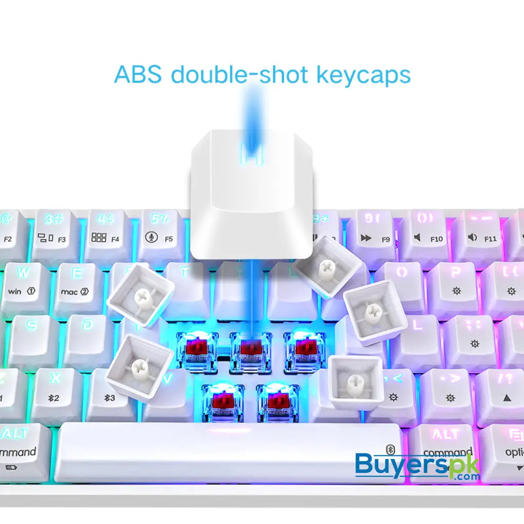 Sk61s White (abs Keycaps) Switches: Red - gaming keyboard Price in Pakistan