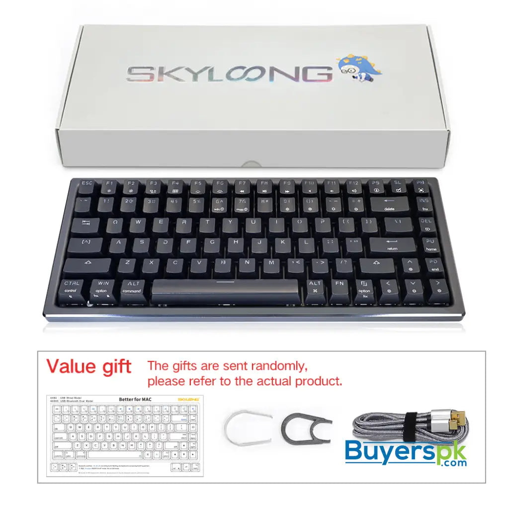 Sk84s Black (abs Keycaps) Switches: Red - gaming keyboard Price in Pakistan
