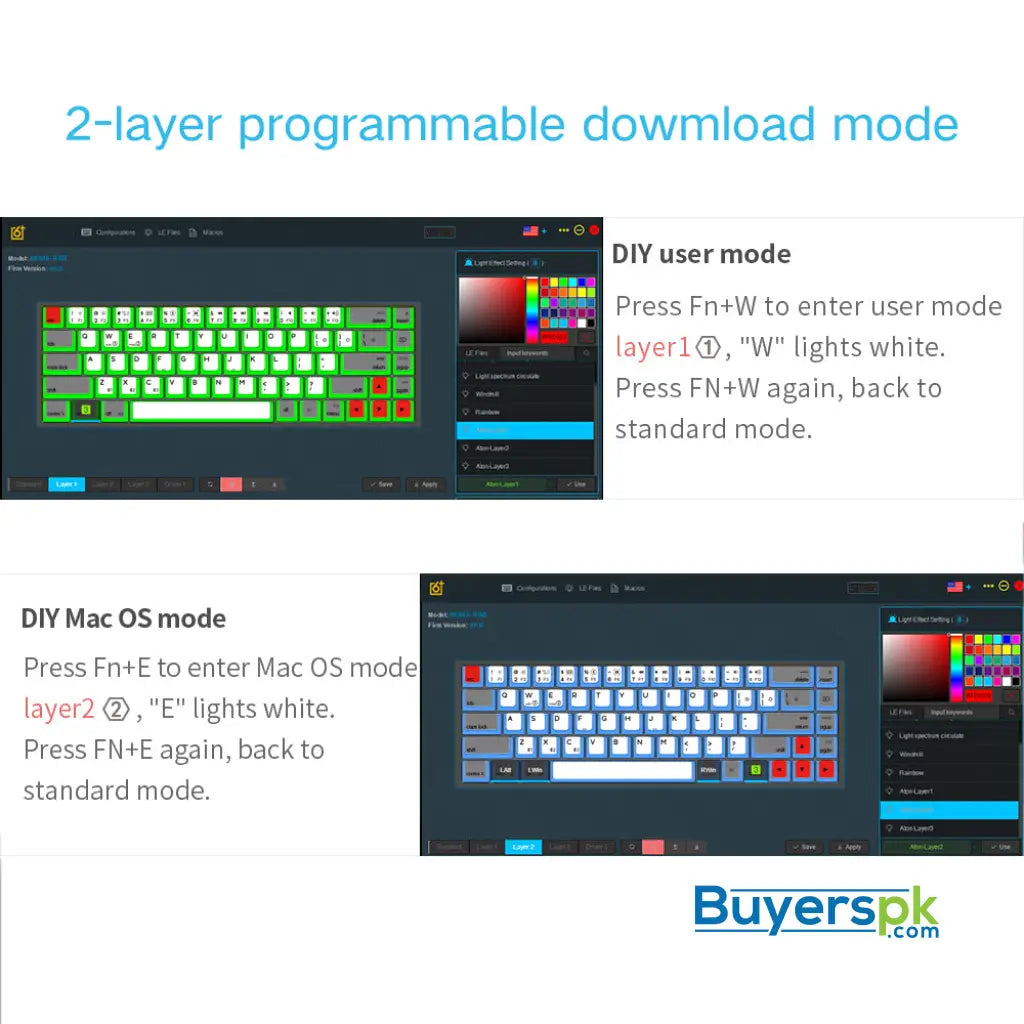 Sk84s Black (abs Keycaps) Switches: Red - gaming keyboard Price in Pakistan
