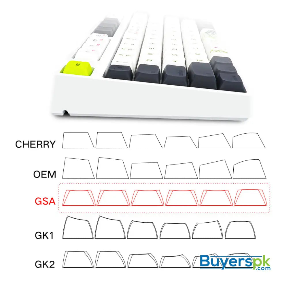 Sk87s Panda (gk1 Keycaps) Switches: Brown - gaming keyboard Price in Pakistan