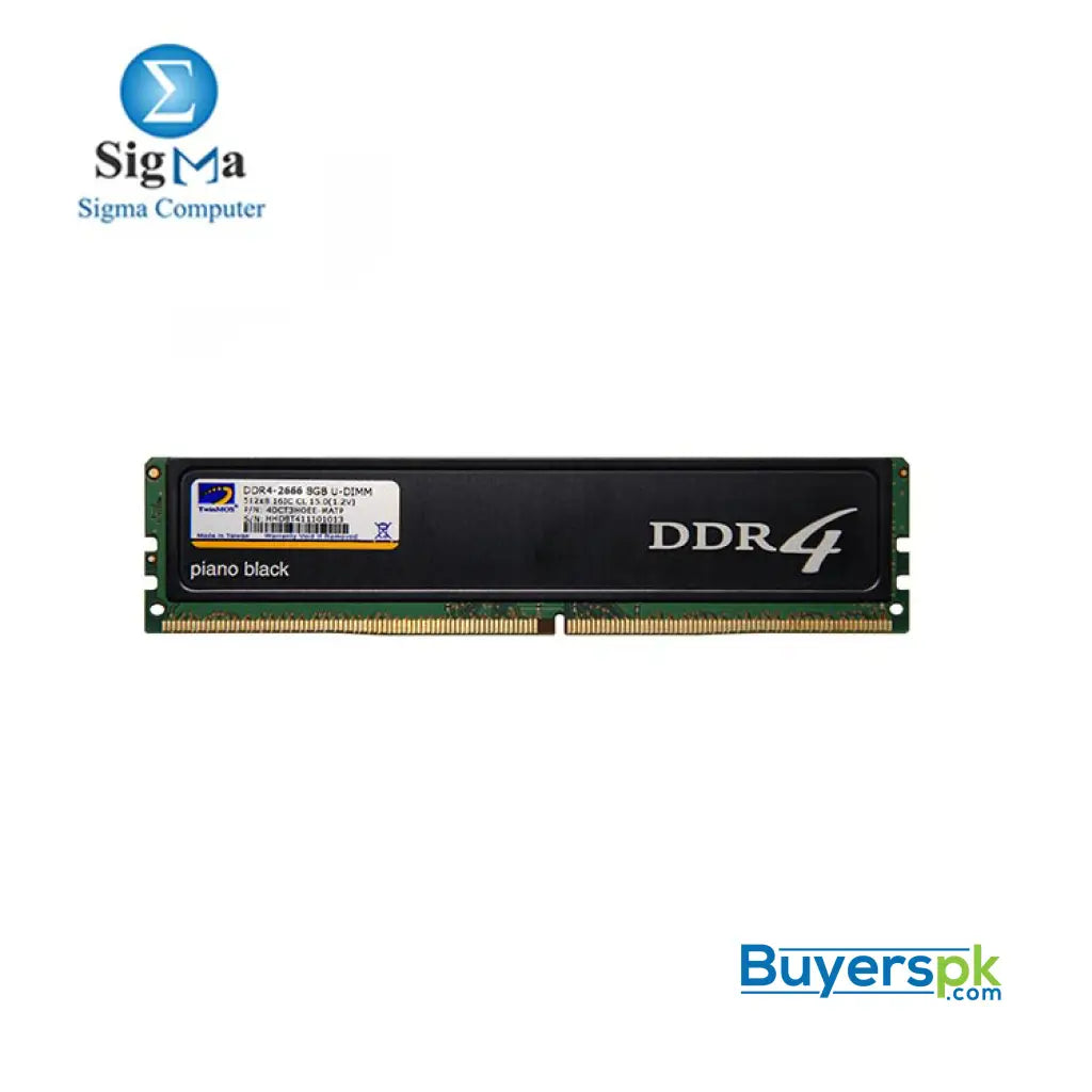 Twinmos Ddr4 16gb 2666mhz Desktop Ram Udimm - Main Image