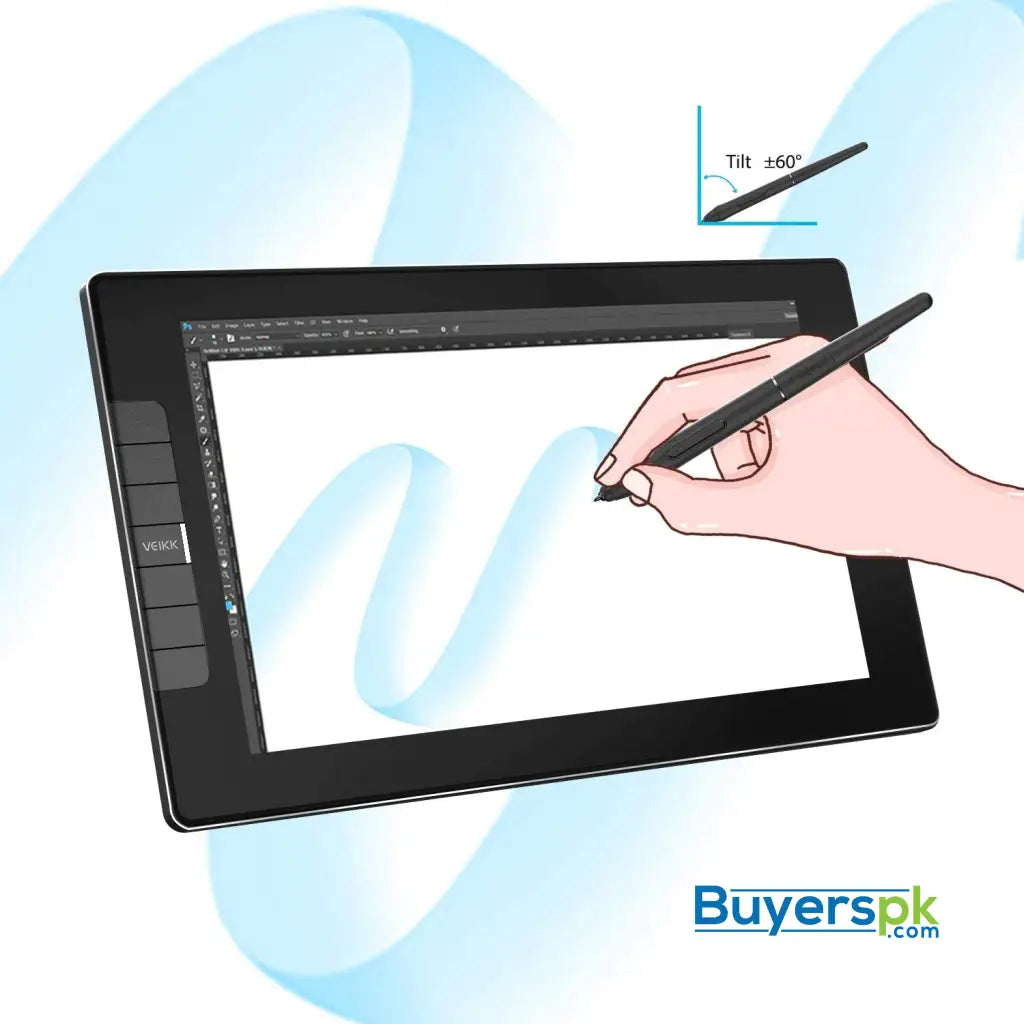 Veikk Vk1200 Drawing Tablet with Screen 11.6 Inch - Graphic Price in Pakistan