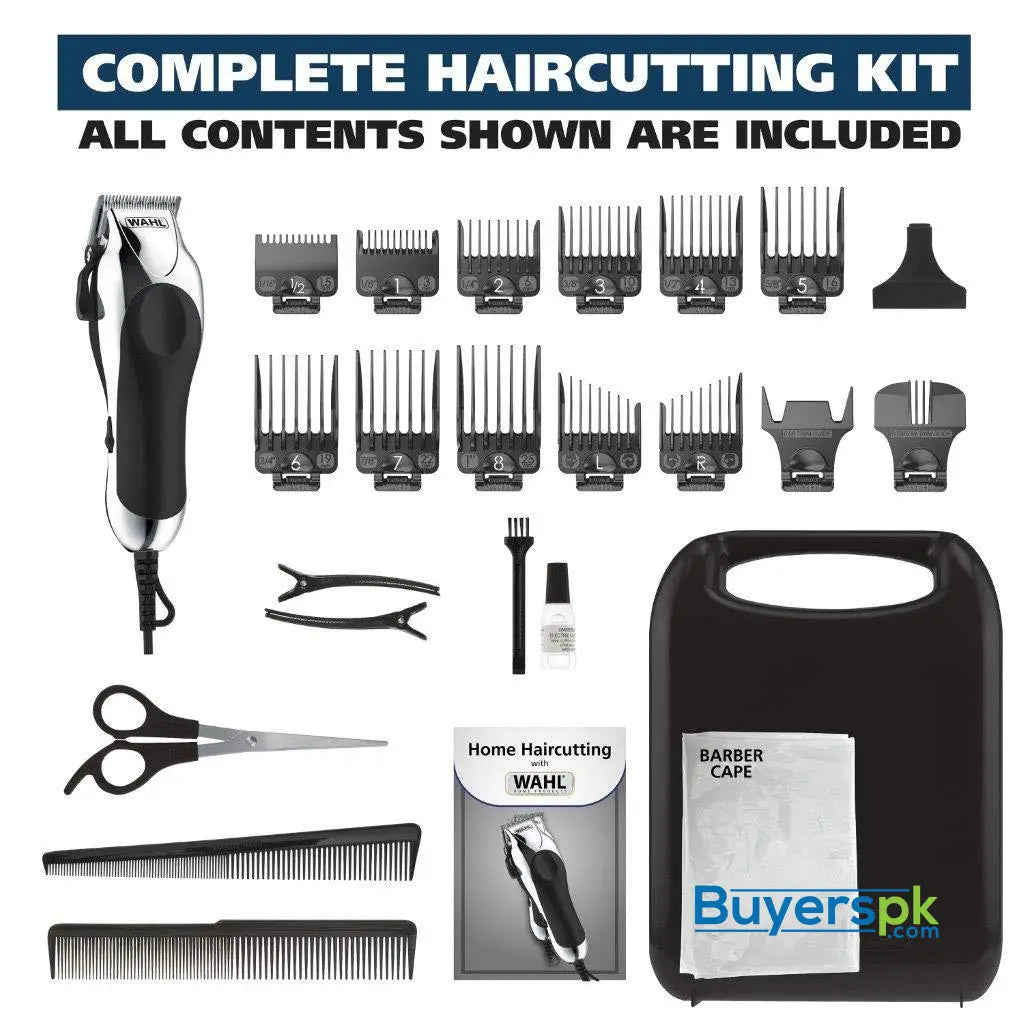 Wahl Chrome Pro Complete Haircutting Kit Price in Pakistan BuyersPK