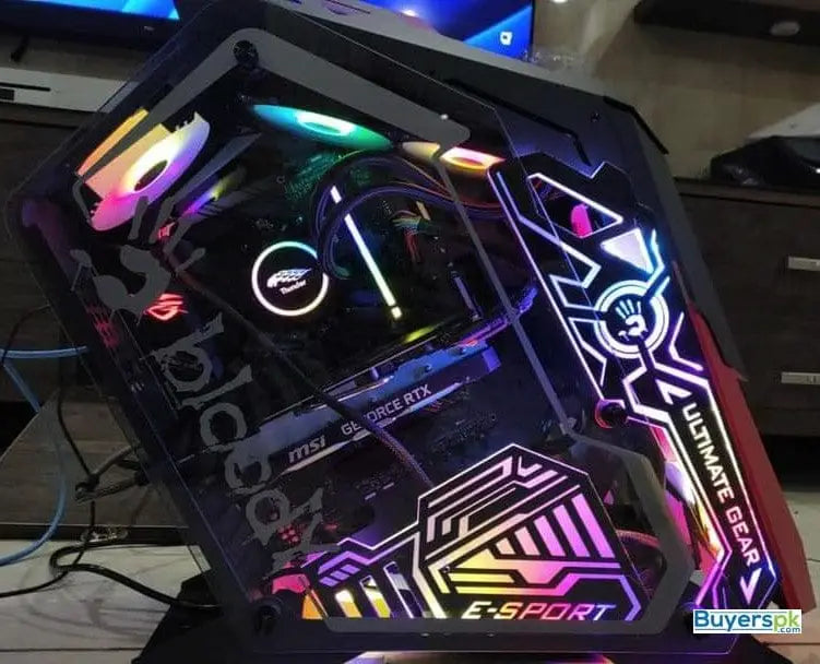 Ryzen 5 3600x Processor Gaming System Build paired with 2080 Super