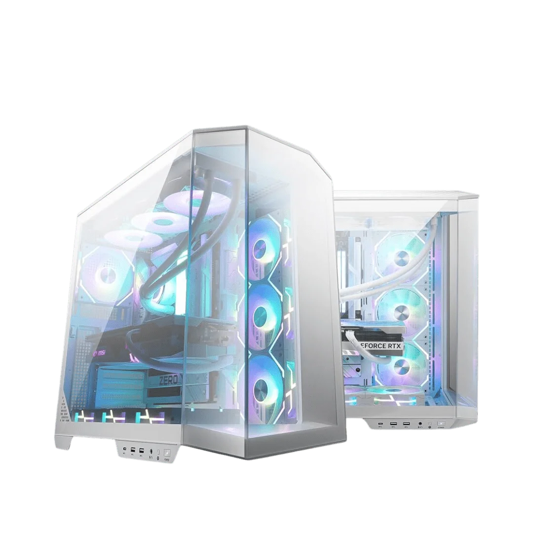 MSI Casing MAG PANO 100L PZ Premium Mid-Tower ATX White