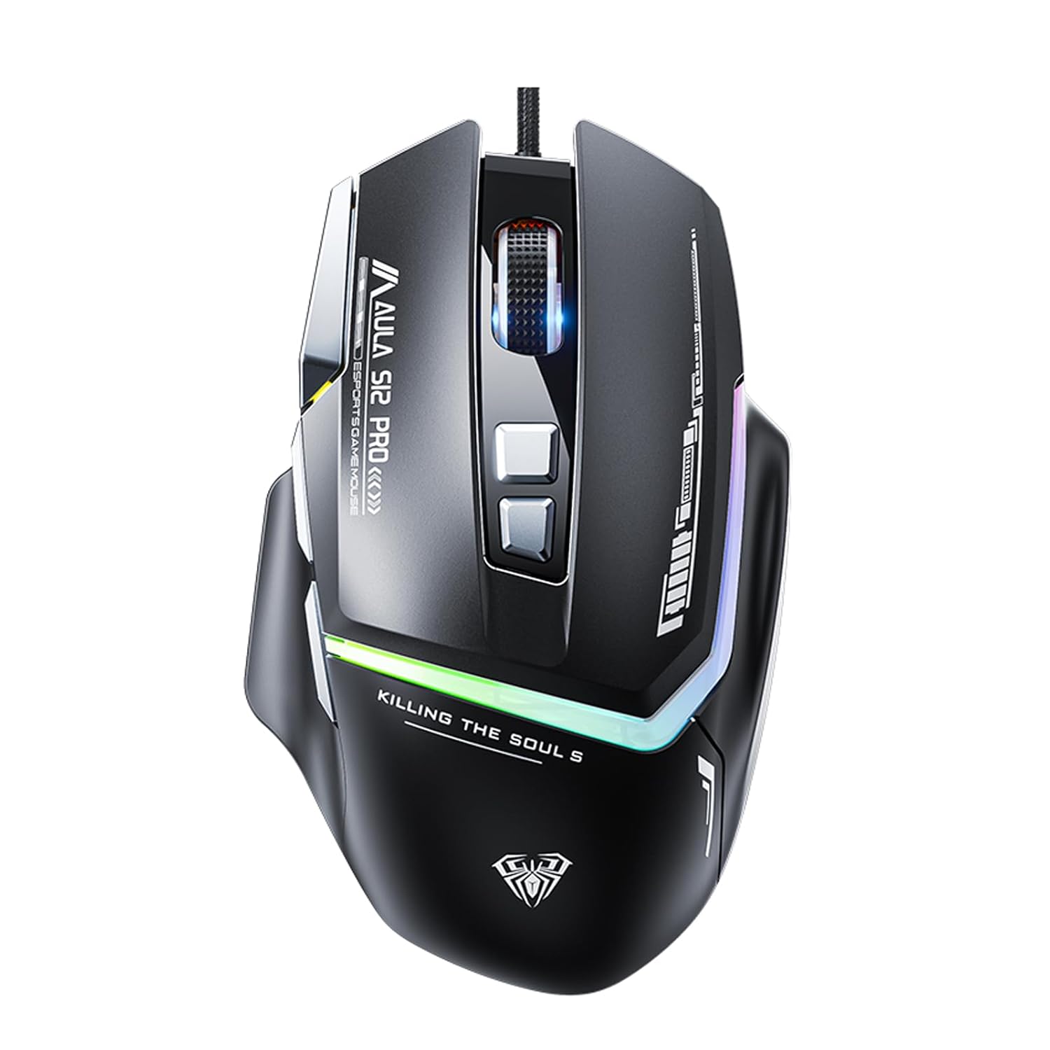 Aula Mouse S12Pro Gaming Mouse Wired Black
